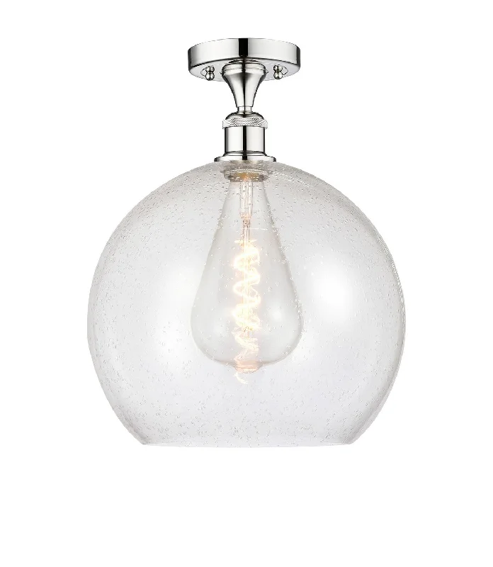 Industrial Lighting for Food Processing FactoriesEdison One Light Semi-Flush Mount