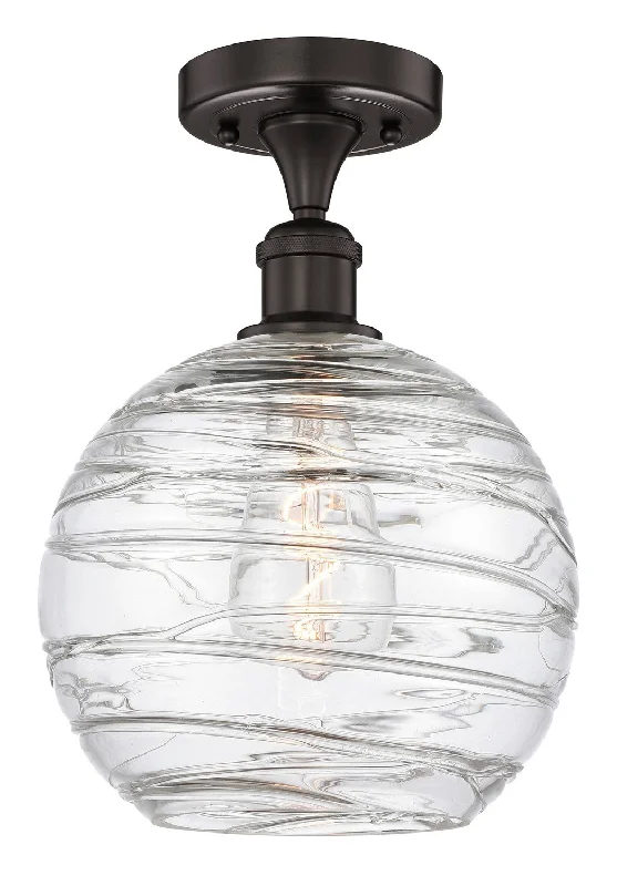 Industrial Area Lighting for Large Open SpacesEdison One Light Semi-Flush Mount