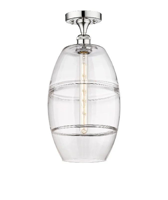 Waterproof Industrial Lighting for Wet AreasEdison One Light Semi-Flush Mount