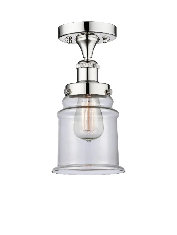Energy - Efficient Industrial Lighting for Cost - SavingsEdison One Light Semi-Flush Mount Energy - Efficient Industrial Lighting for Cost - SavingsEdison One Light Semi-Flush Mount