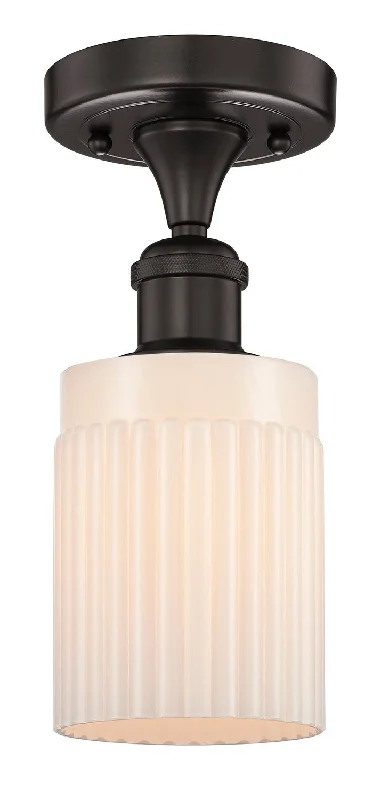 High - Bay LED Industrial Lighting for WarehousesEdison One Light Semi-Flush Mount