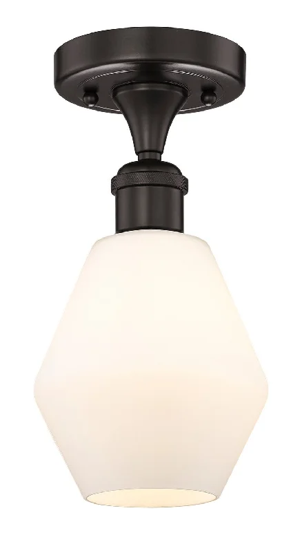 Corrosion - Resistant Industrial Lighting for Coastal FactoriesEdison One Light Semi-Flush Mount Corrosion - Resistant Industrial Lighting for Coastal FactoriesEdison One Light Semi-Flush Mount