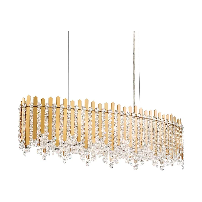 Modern track lighting with LED bulbsChatter 12-Light Pendant