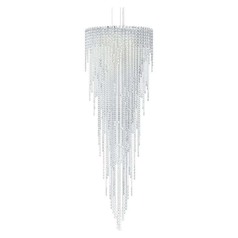 Track lighting with multiple heads for flexibilityChantant 6-Light Pendant
