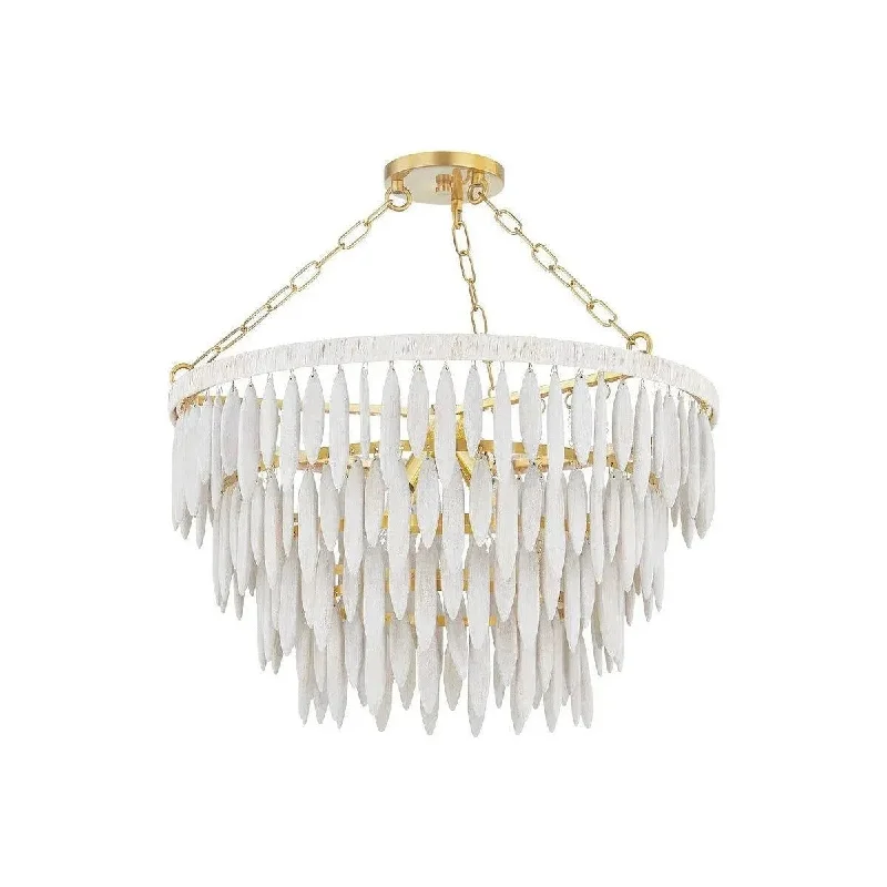 Track lighting for creating a focal pointTiffany Chandelier