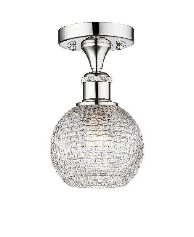 Durable Industrial Lighting for Harsh EnvironmentsEdison One Light Semi-Flush Mount