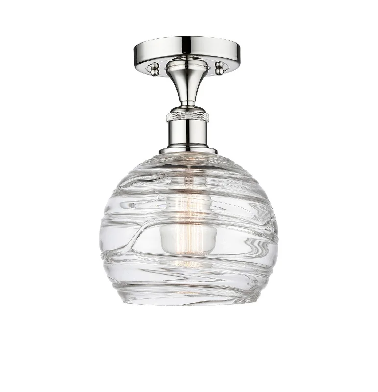 Industrial Lighting for Woodworking FactoriesEdison One Light Semi-Flush Mount