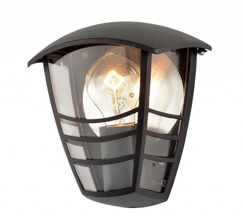 Track lighting with adjustable armsPerdita Half/Curved Lantern Black