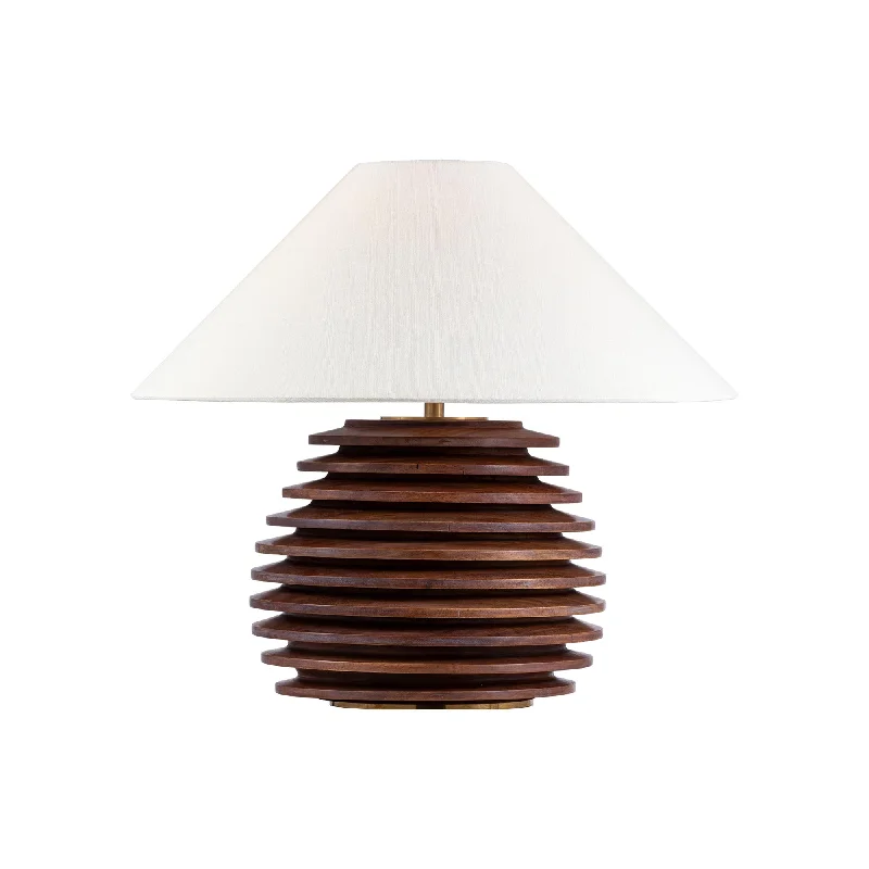 Rustic track lighting for farmhouse decorCrenelle Table Lamp