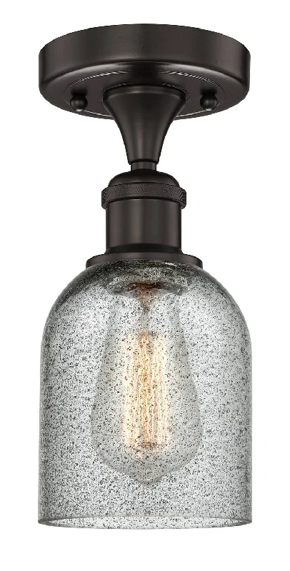 Corrosion - Resistant Industrial Lighting for Coastal FactoriesEdison One Light Semi-Flush Mount