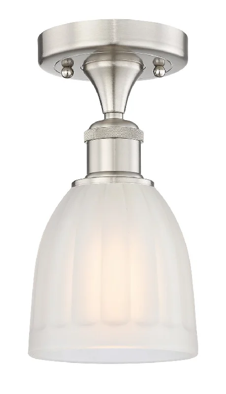 Industrial Area Lighting for Large Open SpacesEdison One Light Semi-Flush Mount