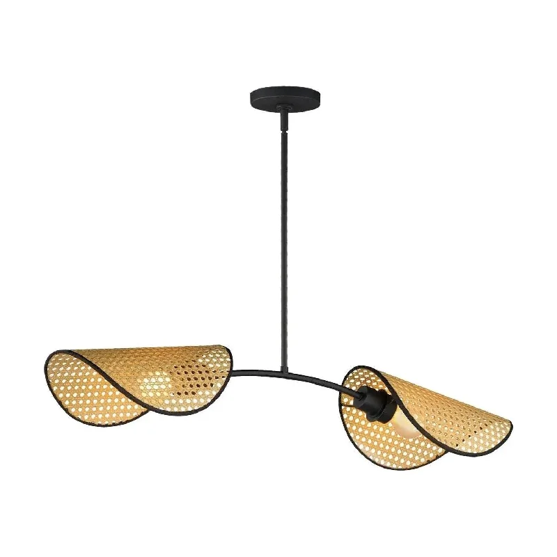 Track lighting with a brushed nickel finishBonnet Chandelier