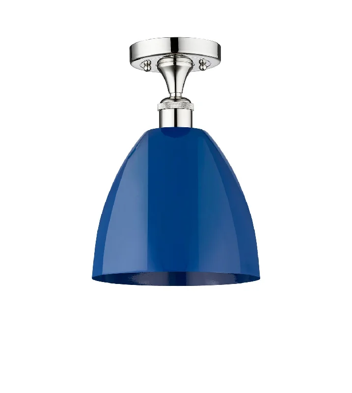 Industrial Lighting for Woodworking FactoriesEdison One Light Semi-Flush Mount