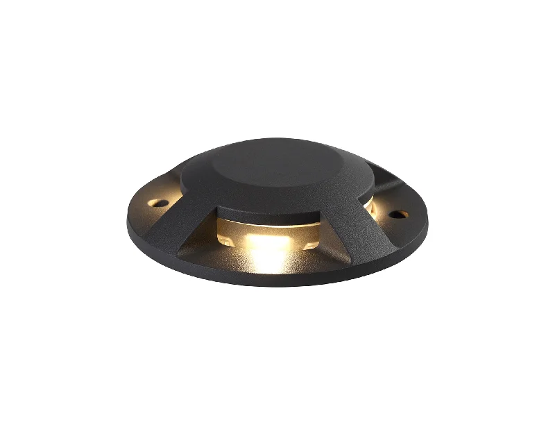 Track lighting for high - ceiling spacesAsebey - Above Ground Driveover 4/2/1 Light, 4 x 3W LED, 3000K, 256lm, IP67, IK10, Anthracite, 3yrs Warranty