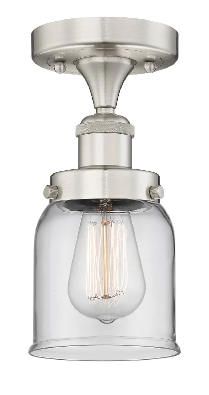 Industrial Wall - Mounted Lighting for Workshop WallsEdison One Light Semi-Flush Mount Industrial Wall - Mounted Lighting for Workshop WallsEdison One Light Semi-Flush Mount