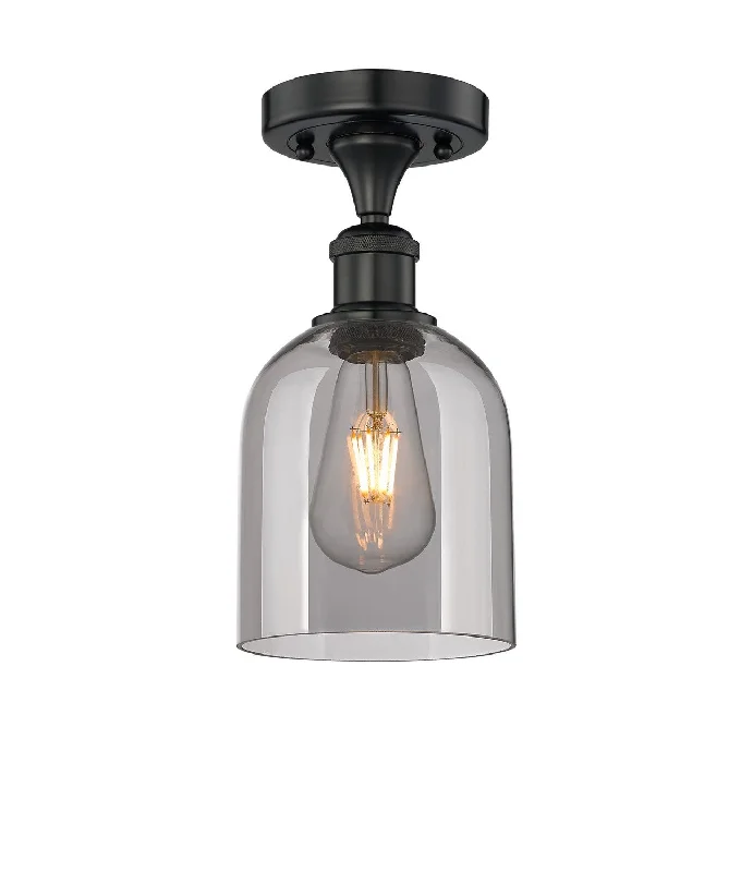 Industrial Lighting for Food Processing FactoriesEdison One Light Semi-Flush Mount