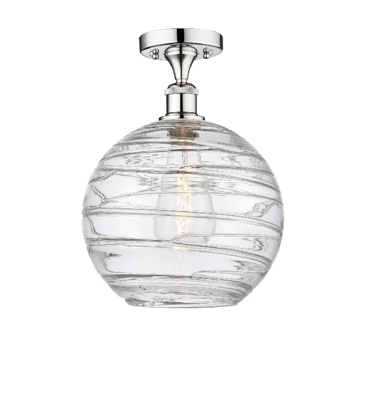 Corrosion - Resistant Industrial Lighting for Coastal FactoriesEdison One Light Semi-Flush Mount Corrosion - Resistant Industrial Lighting for Coastal FactoriesEdison One Light Semi-Flush Mount