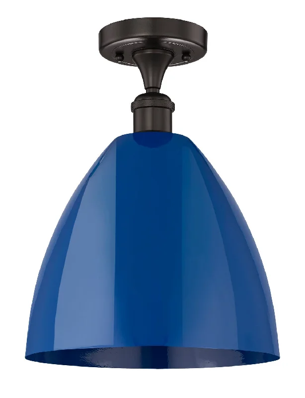 Industrial Lighting for Electronics ManufacturingEdison One Light Semi-Flush Mount