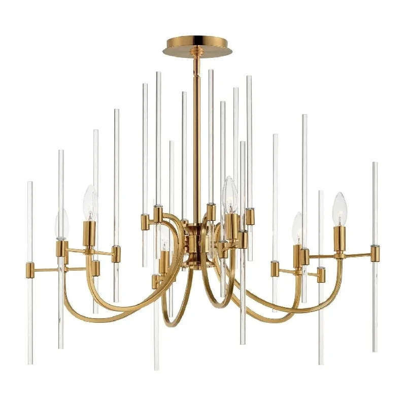 Outdoor - rated track lighting for patiosDivine Curved Chandelier