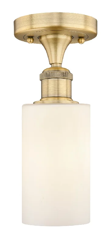 Industrial Lighting for Chemical PlantsEdison One Light Semi-Flush Mount