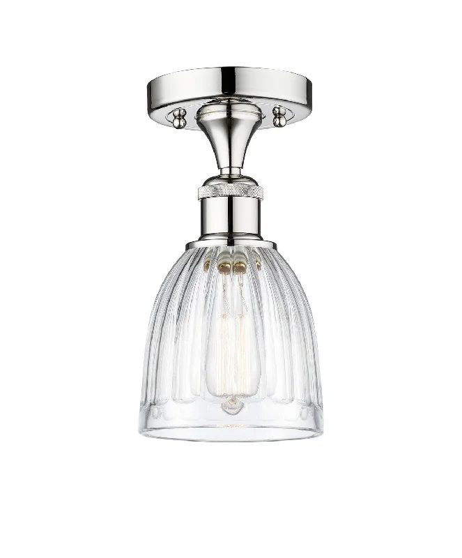 Industrial Lighting for Food Processing FactoriesEdison One Light Semi-Flush Mount Industrial Lighting for Food Processing FactoriesEdison One Light Semi-Flush Mount