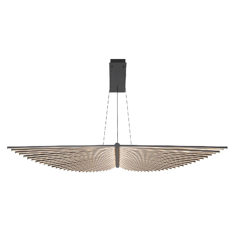 Contemporary track lighting in black finishEurofase 46344-014 Seraph LED Winged Chandelier in Black Contemporary track lighting in black finishEurofase 46344-014 Seraph LED Winged Chandelier in Black
