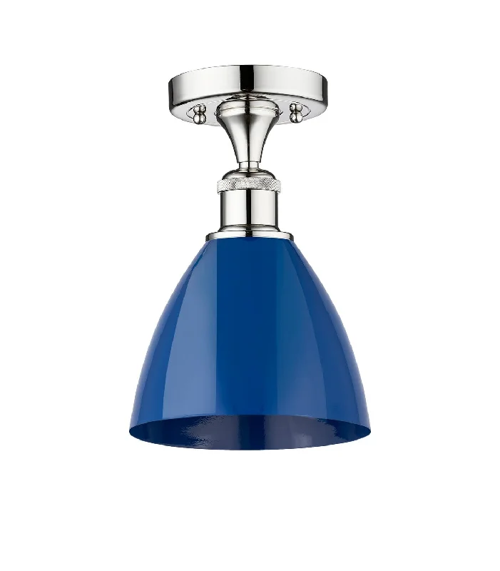 Dust - Resistant Industrial Lighting for Dirty WorkspacesEdison One Light Semi-Flush Mount Dust - Resistant Industrial Lighting for Dirty WorkspacesEdison One Light Semi-Flush Mount