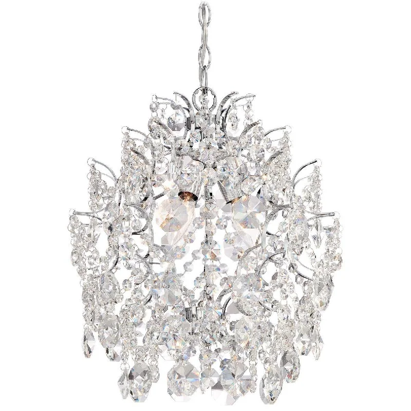 Industrial Lighting for Electronics ManufacturingIsabella's Crown 14 in. 3 Lights Chandelier Chrome finish Industrial Lighting for Electronics ManufacturingIsabella's Crown 14 in. 3 Lights Chandelier Chrome finish