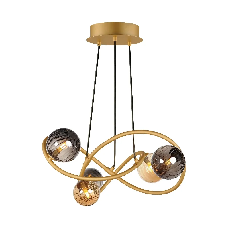 Track lighting for high - ceiling spacesPlanetary LED Chandelier