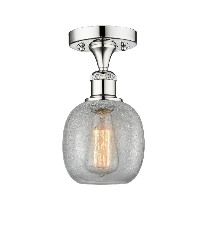 Waterproof Industrial Lighting for Wet AreasEdison One Light Semi-Flush Mount