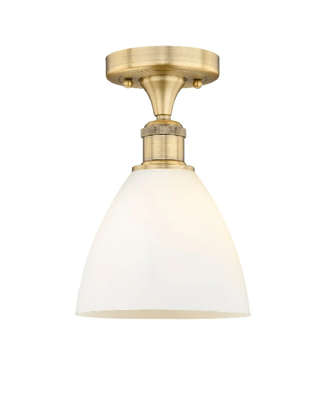 Adjustable Industrial Lighting for Flexible IlluminationEdison One Light Semi-Flush Mount