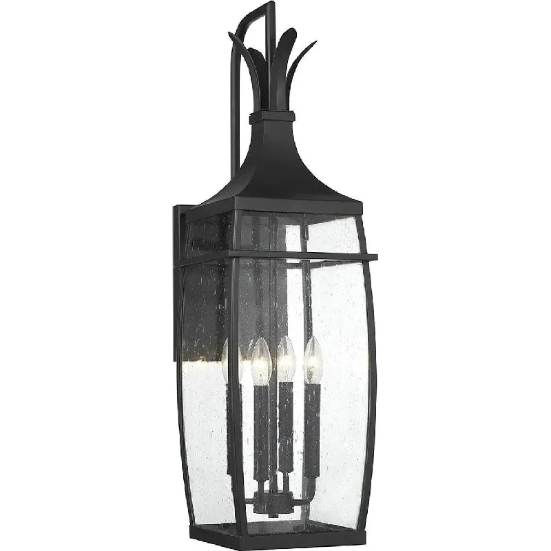 Wireless track lighting for easy installationMontpelier Outdoor Wall Lantern