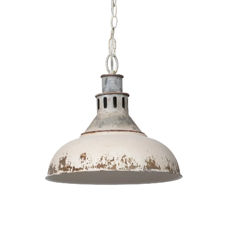 Track lighting with a decorative track designPark Hill ELH80641 Old Factory Pendant Light