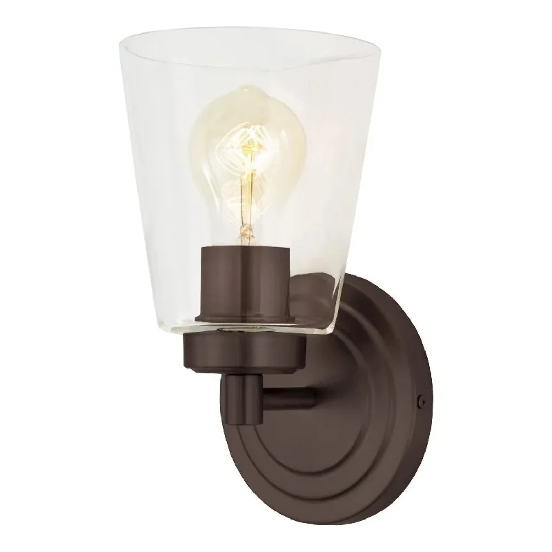Track lighting with a decorative track designWilshire Wall Sconce