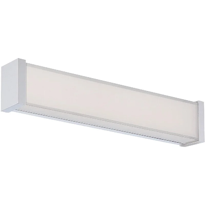 Industrial Exit Sign Lighting for Quick EvacuationSvelte 16 in. LED Bath Bar 875 Lumens 2700K Chrome Finish