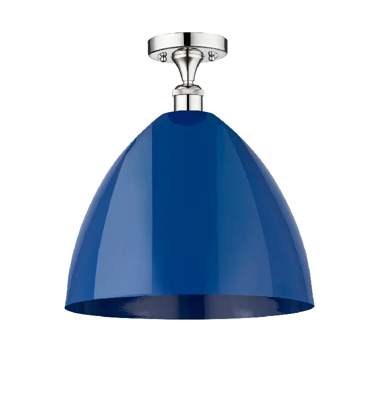 Industrial Area Lighting for Large Open SpacesEdison One Light Semi-Flush Mount