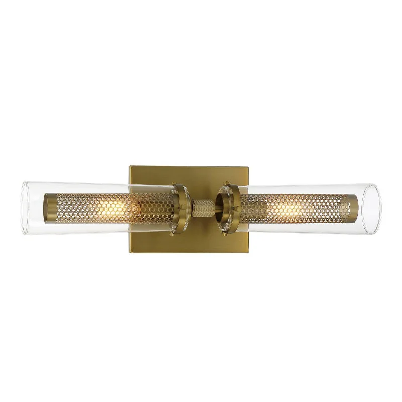 Industrial Emergency Lighting for Safety in FactoriesEmmerham 20 in. 2 Lights Bath Bar Brass finish
