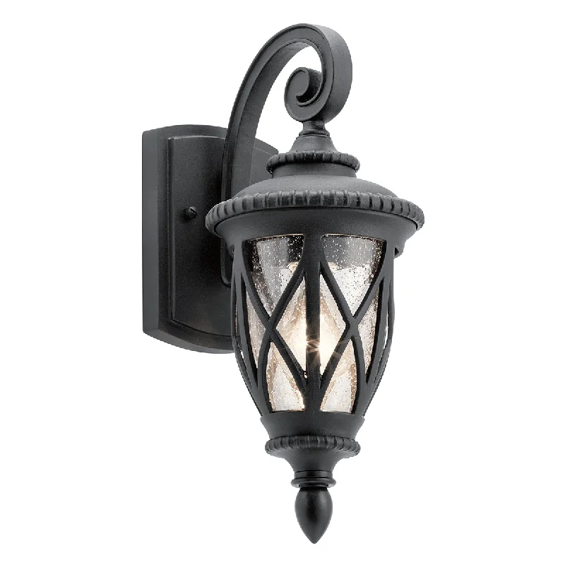 Track lighting for high - ceiling spacesAdmirals Cove Small/Medium/Large Wall Lantern - Textured Black Finish