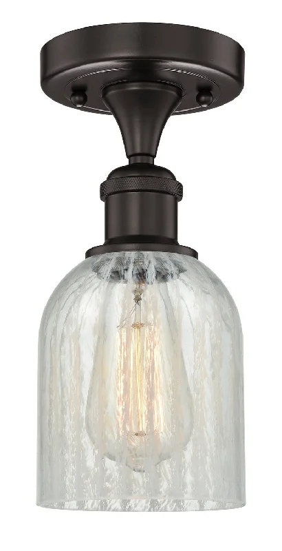 Low - Bay Industrial Lighting Fixtures for Small FactoriesEdison One Light Semi-Flush Mount