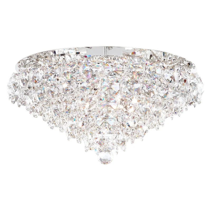 Track lighting for creating a moody atmosphereBaronet 6-Light Flush Mount