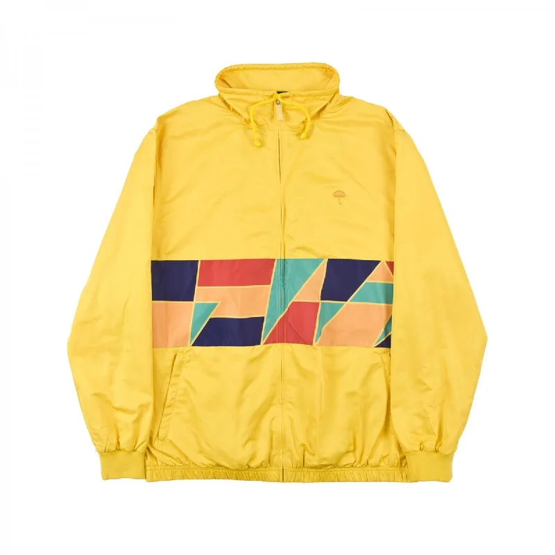 HÉLAS MOSAIC TRACKSUIT JACKET // YELLOW