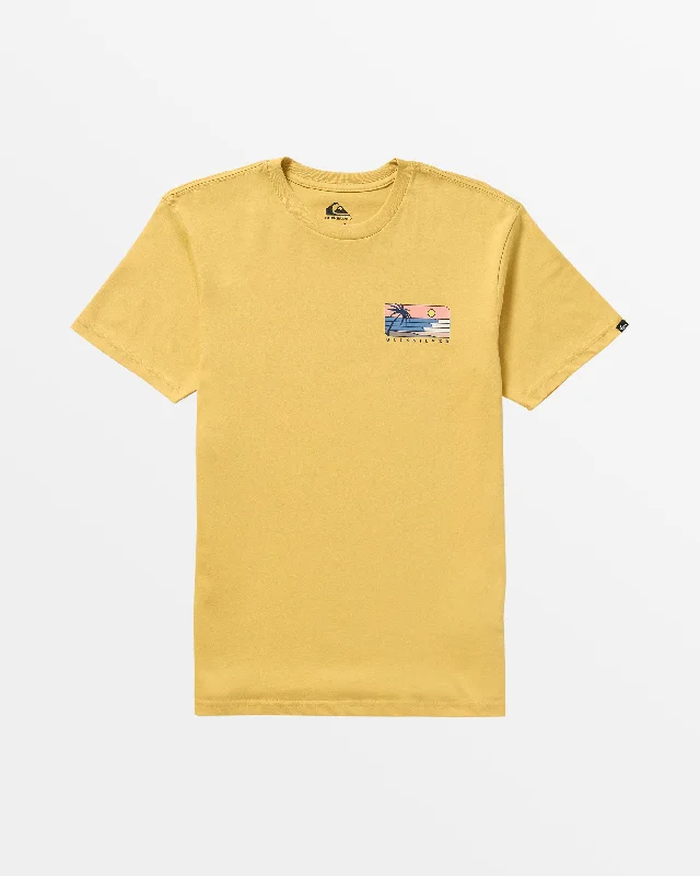 Line Up T-Shirt - Ochre