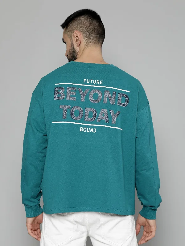 Beyound Teal Blue Sweatshirt