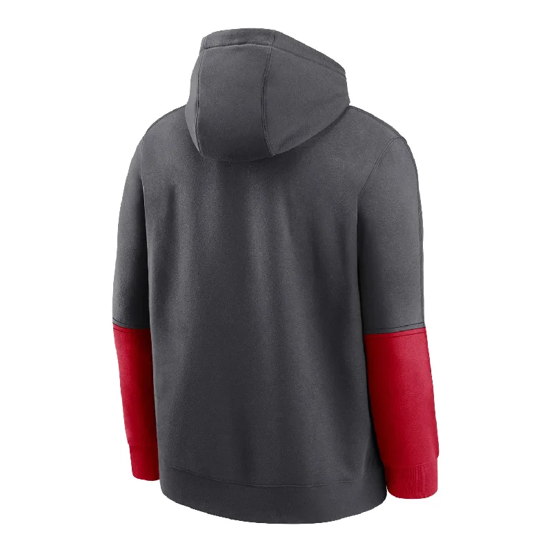 Ohio State Buckeyes Nike Sideline Club Gray Sweatshirt