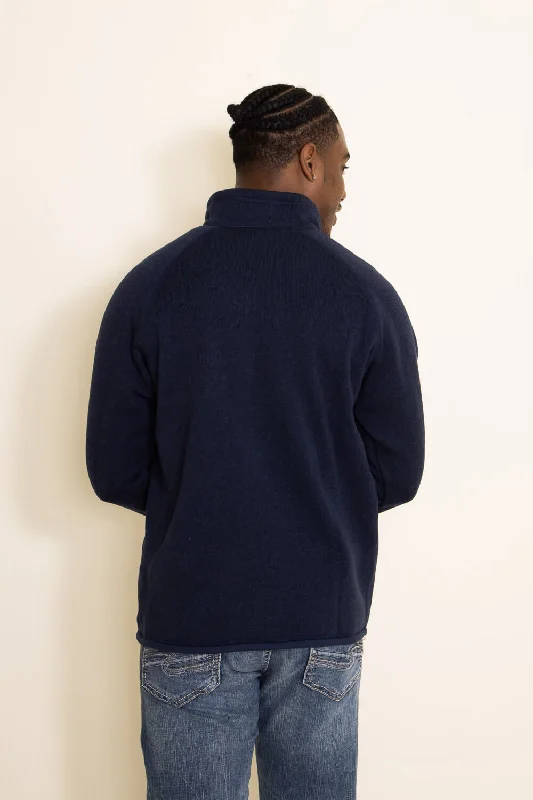 Patagonia Men’s Better Sweater Quarter Zip in Navy | 25523-NENA