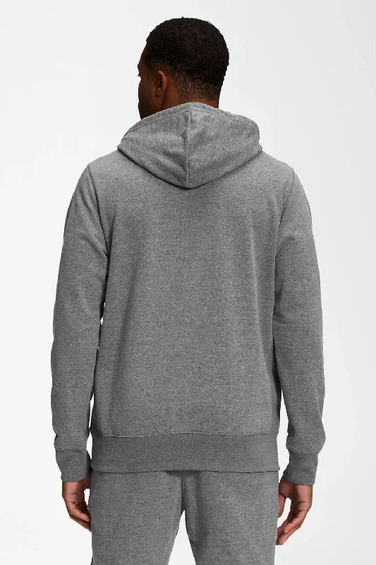 The North Face Heritage Patch Hoodie for Men in Grey | NF0A7UNU-DYY GREY