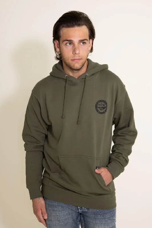 Troll Co. Haggler Hoodie for Men in Green | TC0827-GREEN