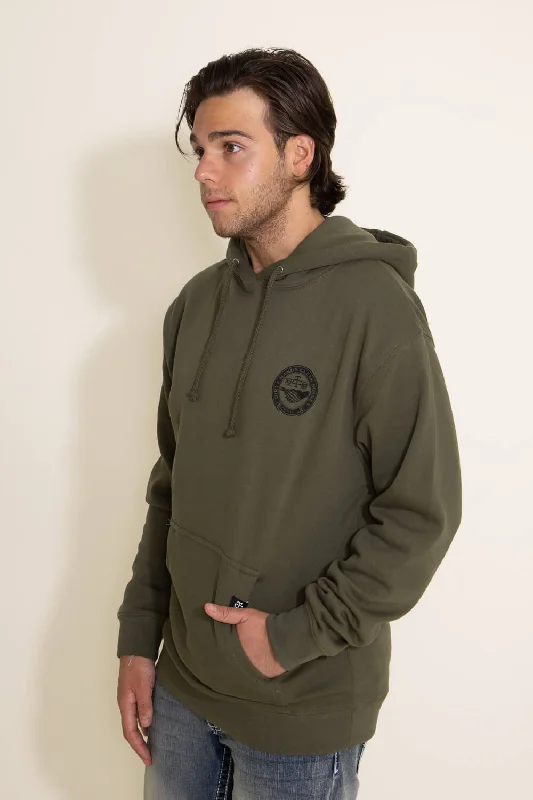 Troll Co. Haggler Hoodie for Men in Green | TC0827-GREEN