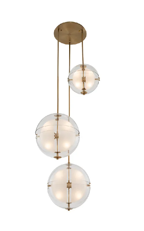 Minimalist Chandeliers for Sleek and Simple InteriorsMinimalist Chandeliers for Sleek and Simple InteriorsSussex 3 Orb Multi Drop Foyer (14"+14"+18")