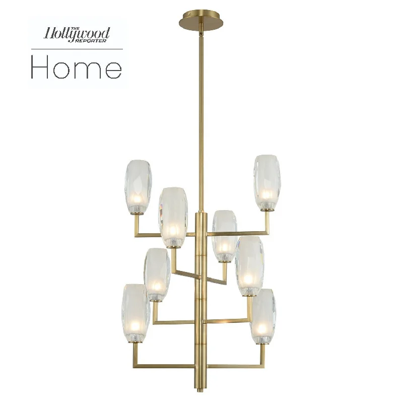 Chandeliers with Candle - Style Bulbs for a Classic AestheticChandeliers with Candle - Style Bulbs for a Classic AestheticJune 8 Light Foyer